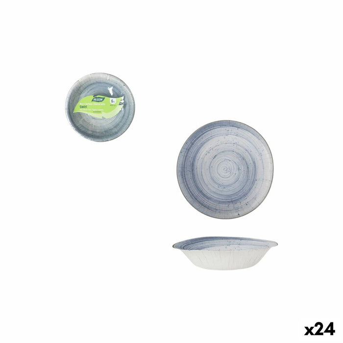 Plate set Inde 450 ml 6 Pieces (24 Units)