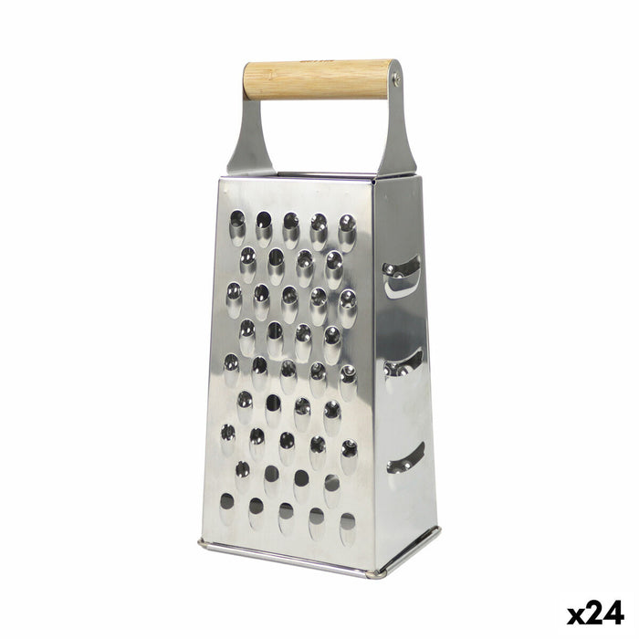 Grater Quttin Bamboo 10,6 x 8 x 24,5 cm (24 Units)