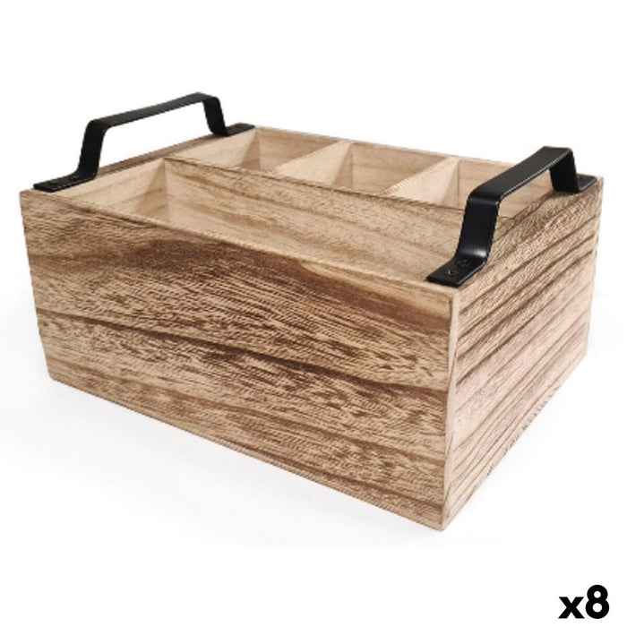 Multi-Purpose Organiser My Bar Wood 12,5 cm 23 x 16,8 x 10 cm (8 Units)