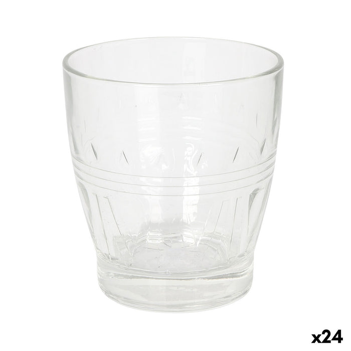 Glass Royal Leerdam OLYMPEA RETRO Transparent Glass 350 ml (24 Units)