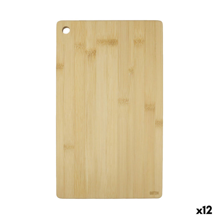 Cutting board Quttin Brown 45 x 27 x 1,7 cm (12 Units)