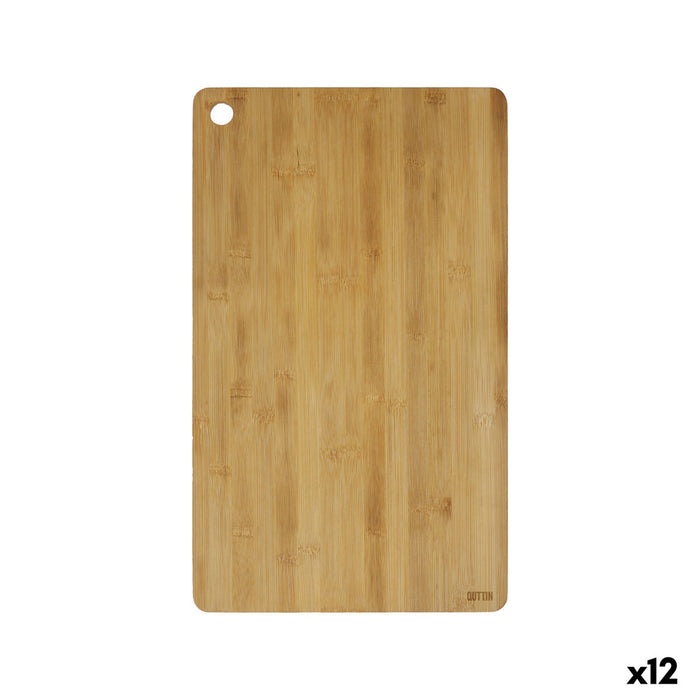 Cutting board Quttin Brown 45 x 27 x 0,8 cm (12 Units)