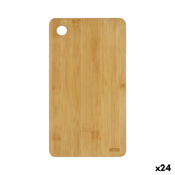 Cutting board Quttin Brown 27 x 15 x 0,8 cm (24 Units)