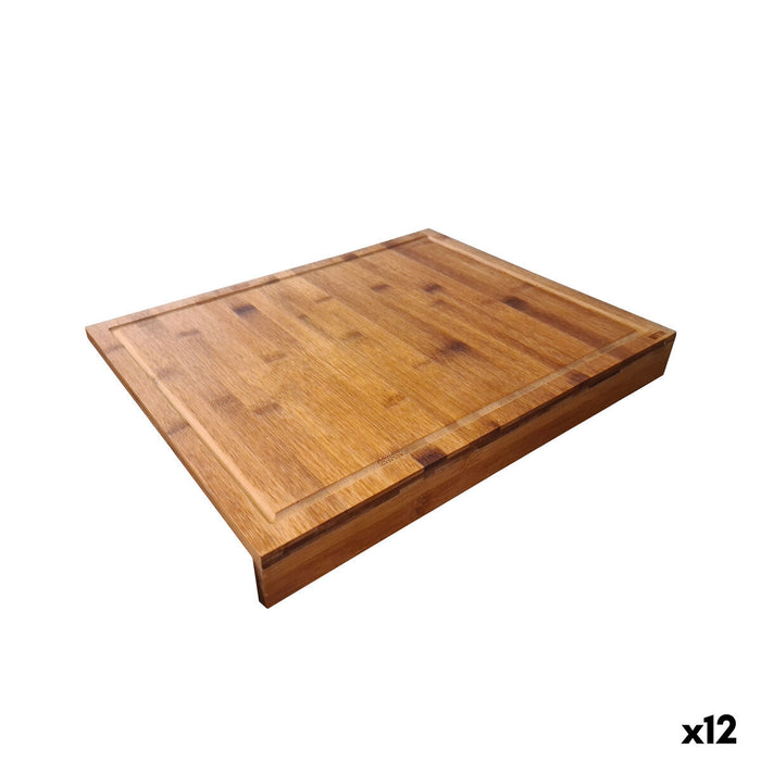 Cutting board Quttin Dark brown 45 x 35 x 1,2 cm (12 Units)