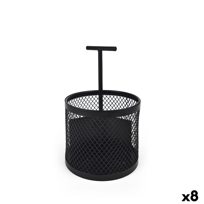Organiser My Bar Black Metal 14 x 22,5 cm (8 Units)