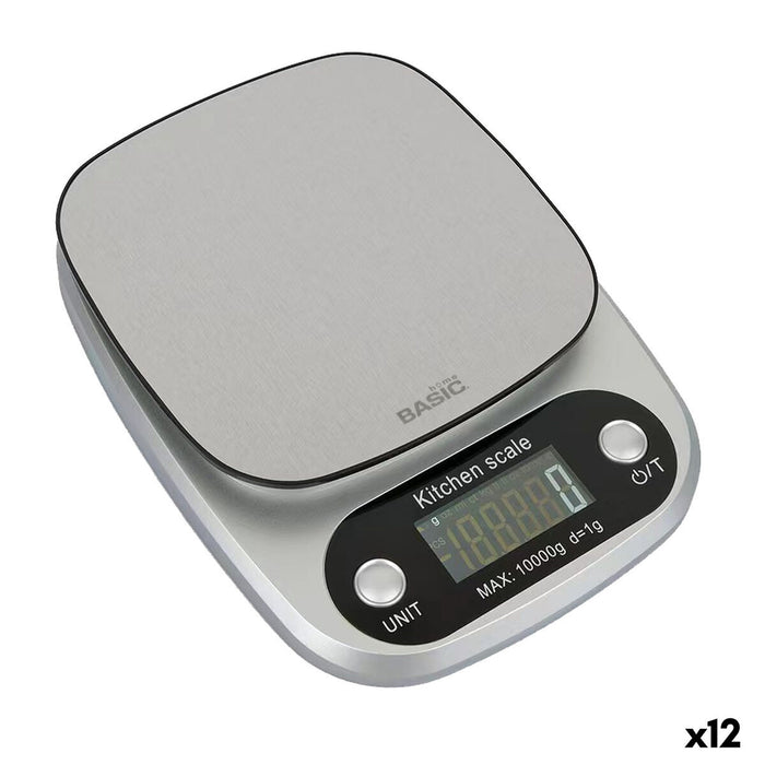 Digital Kitchen Scale Basic Home 10 kg (12 Units)