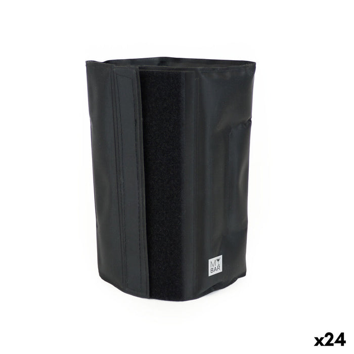 Bottle Cooler My Bar Black 38 x 18 cm (24 Units)