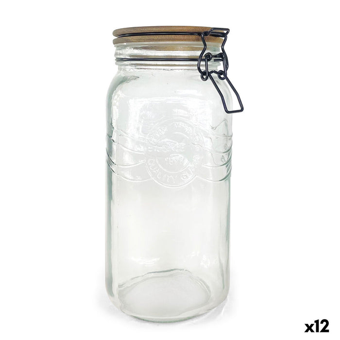 Jar La Mediterránea Transparent 2 L (12 Units)
