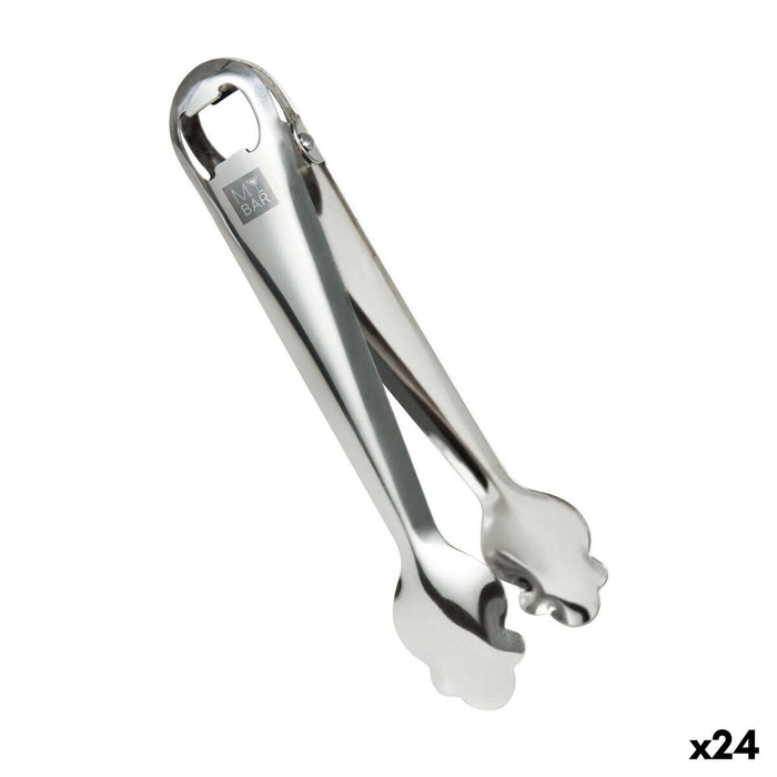 Ice Tongs My Bar Silver Stainless steel 18,7 x 3,5 x 2 cm (24 Units)