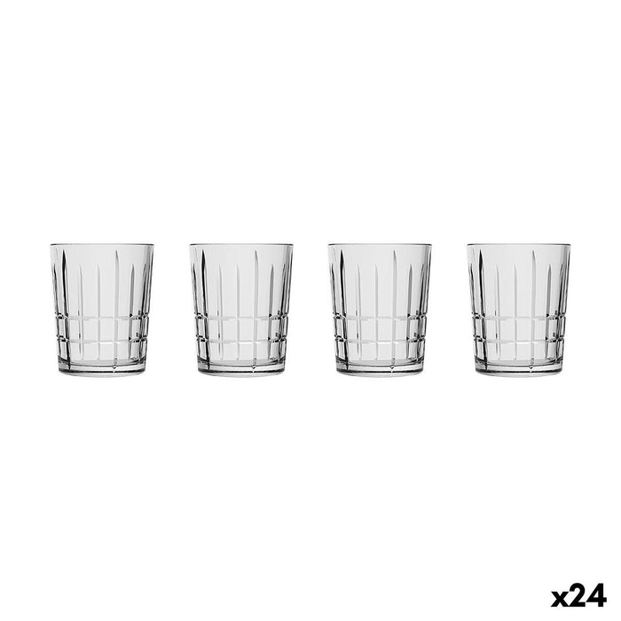 Set of Shot Glasses La Mediterránea Phasai rio Transparent Glass 63 ml 4 Pieces (24 Units)