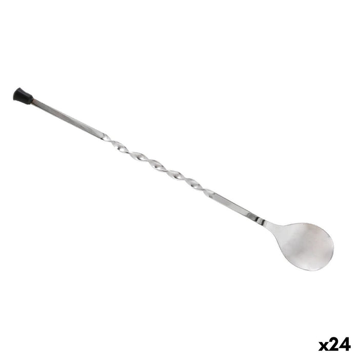 Cocktail Spoon Neutro Top Silver Stainless steel 3,7 x 27,8 cm 24 Units