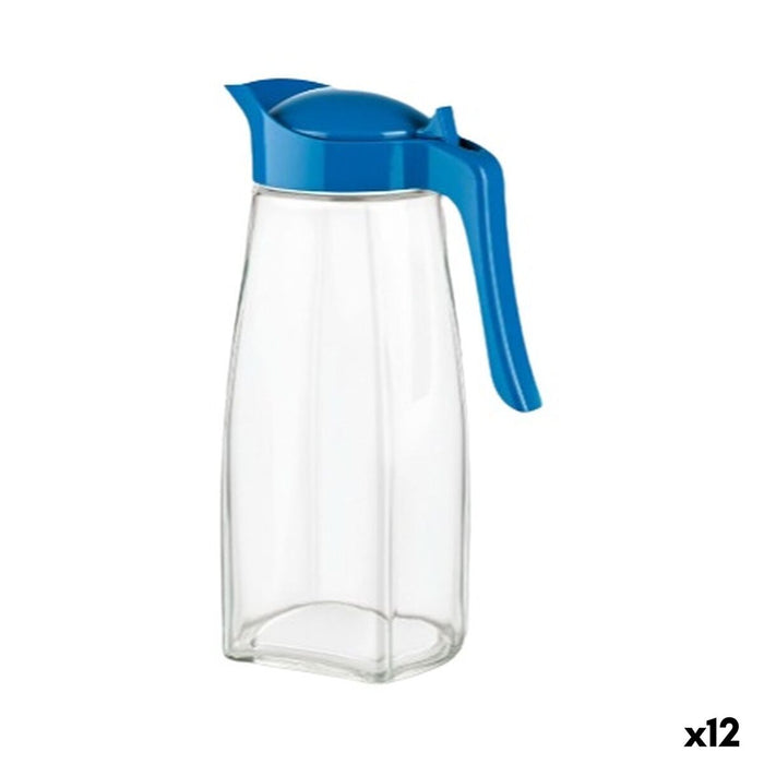 Jug Arcoglass Blue Transparent Glass 1,5 L (12 Units)