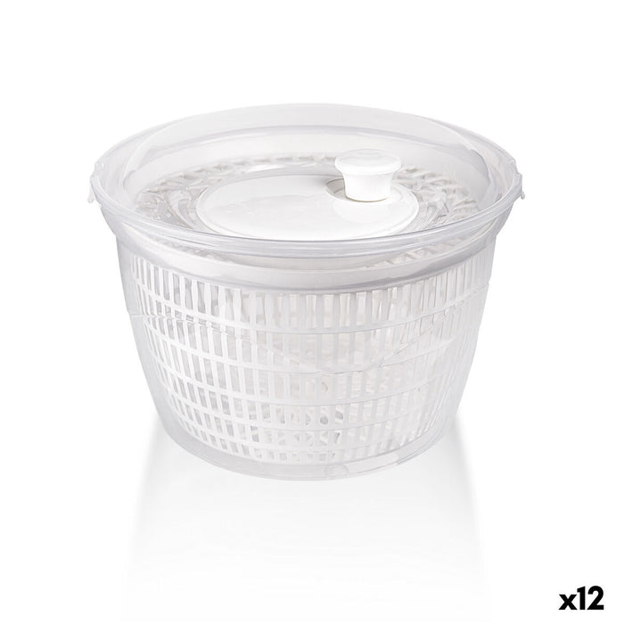 Salad Centrifuge Dem White Transparent 5 L polypropylene (12 Units)