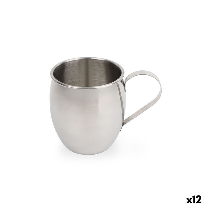 Jug My Bar COCKTAIL Silver Steel 500 ml (12 Units)