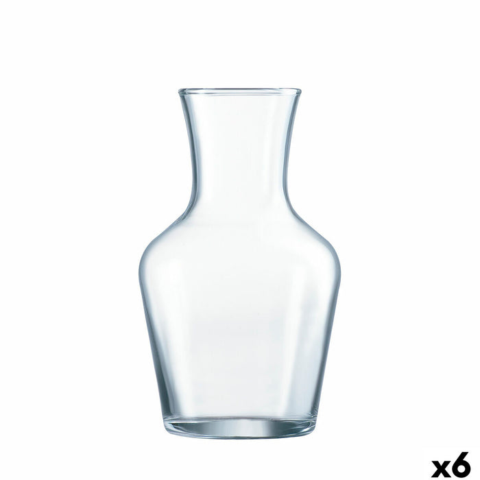 Bottle Luminarc Sans Bouchon Transparent Glass 1 L (6 Units)