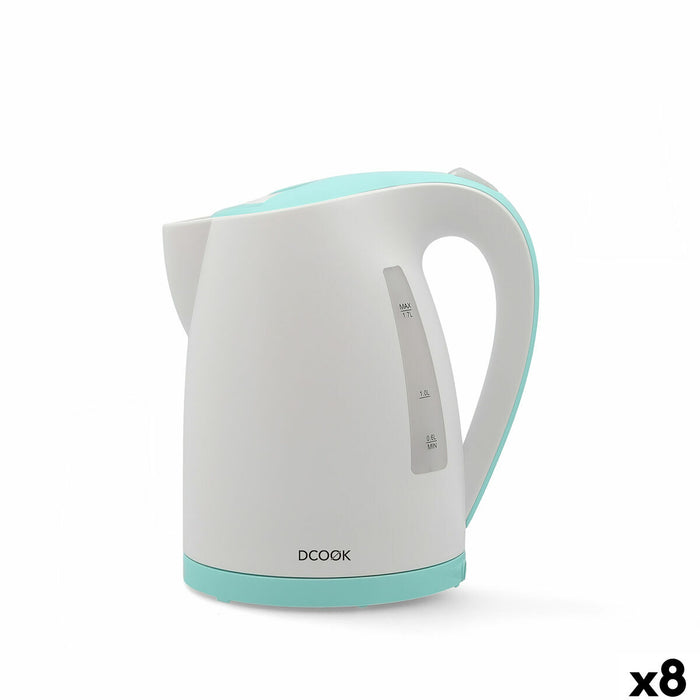 Kettle Dcook Gallery White Plastic 2200 W 1,7 L (8 Units)