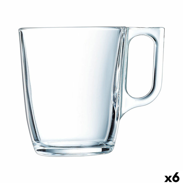 Mug Arcoroc Voluto Transparent 250 ml (6 Units)