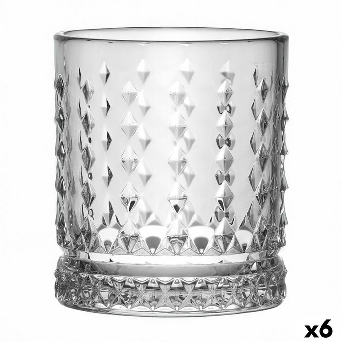 Glass Quid Style Transparent Glass 370 ml (6 Units)