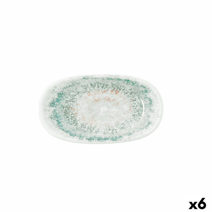 Snack tray Bidasoa Kai Hydrozero White 19 x 11 cm (6 Units)