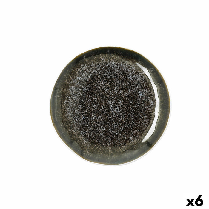 Plate Bidasoa Elite Brown Ceramic Ø 16 cm Bread (6 Units)