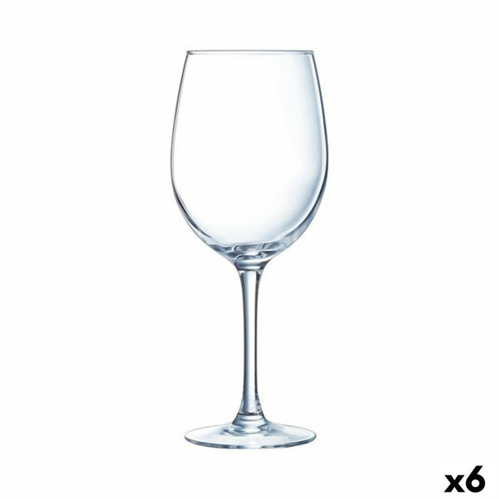 Wine glass Luminarc Ara Transparent Glass 360 ml (6 Units)