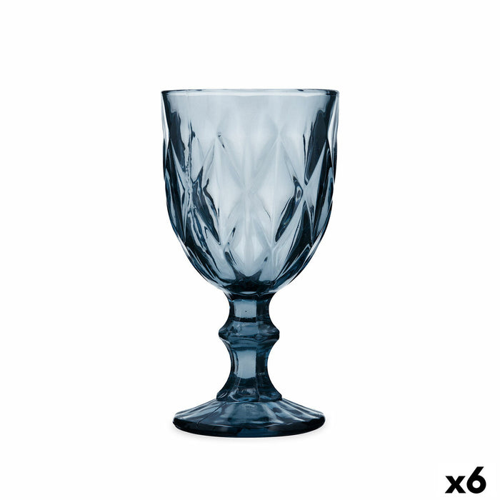 Wineglass Quid Maia Blue Glass 235 ml (6 Units)