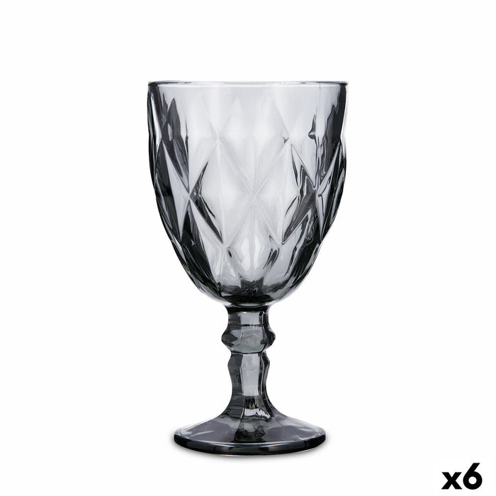 Wineglass Quid Maia Blue Glass 340 ml (6 Units)