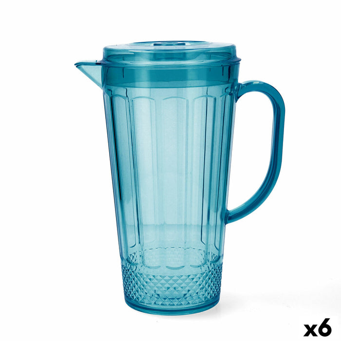 Jug Quid Gaia Turquoise Plastic 2 L (6 Units)