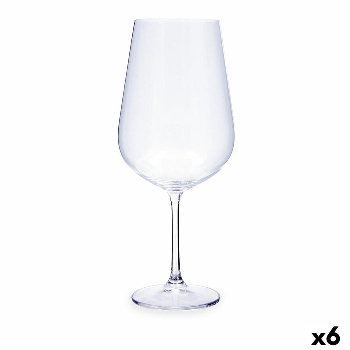 Wine glass Bohemia Crystal Magnus Nº3 Transparent Glass 850 ml (6 Units)