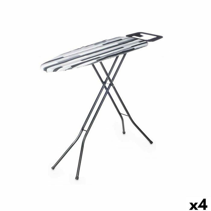 Ironing board Kipit 18359-02 CB-143 White Black Polyester Cotton (4 Units)