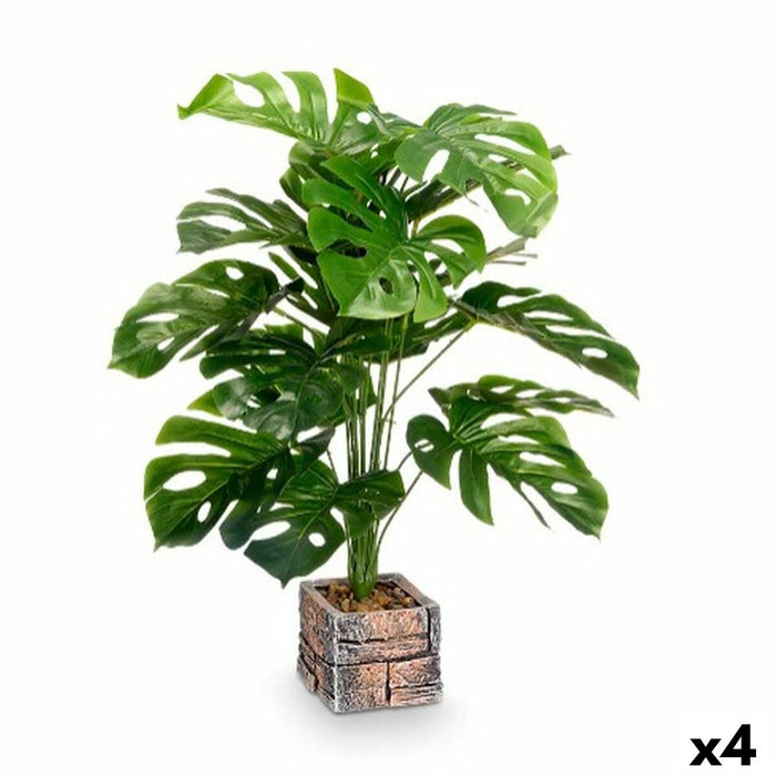 Plastic plant Ibergarden Plastic Magnesium 39 x 65 x 35 cm (4 Units)