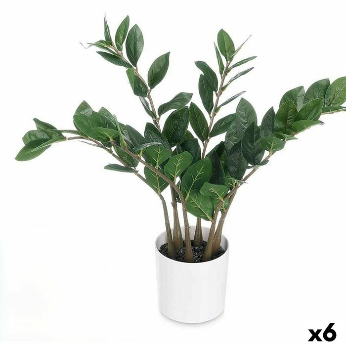 Decorative Plant Ibergarden ZAMIOCULCA Polyethylene Melamin 53 x 55 x 53 cm (6 Units)