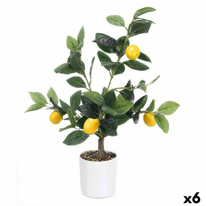 Decorative Plant Ibergarden Foam Polyethylene Melamin Lemon tree 40 x 58 x 38 cm (6 Units)