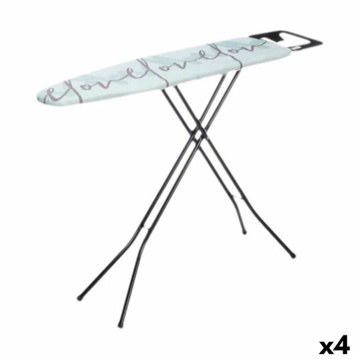 Ironing board Kipit Love Black Green Metal Cloth (4 Units)