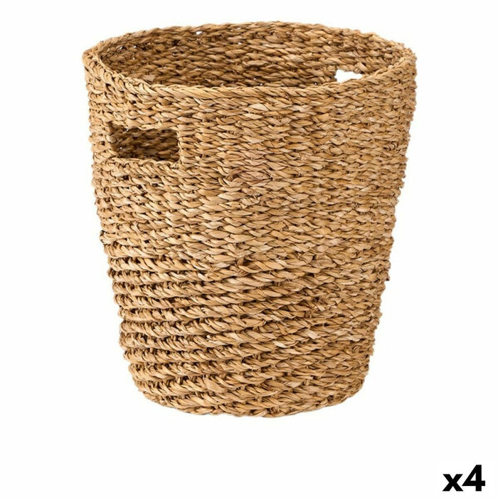 Basket Gift Decor Brown Marine algae (4 Units)