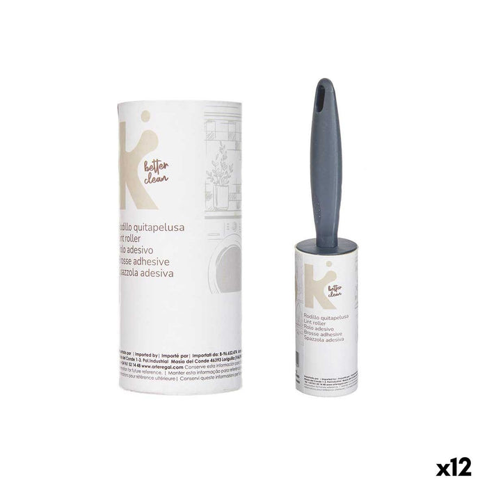 Hair removal brush Grey (12 Units)