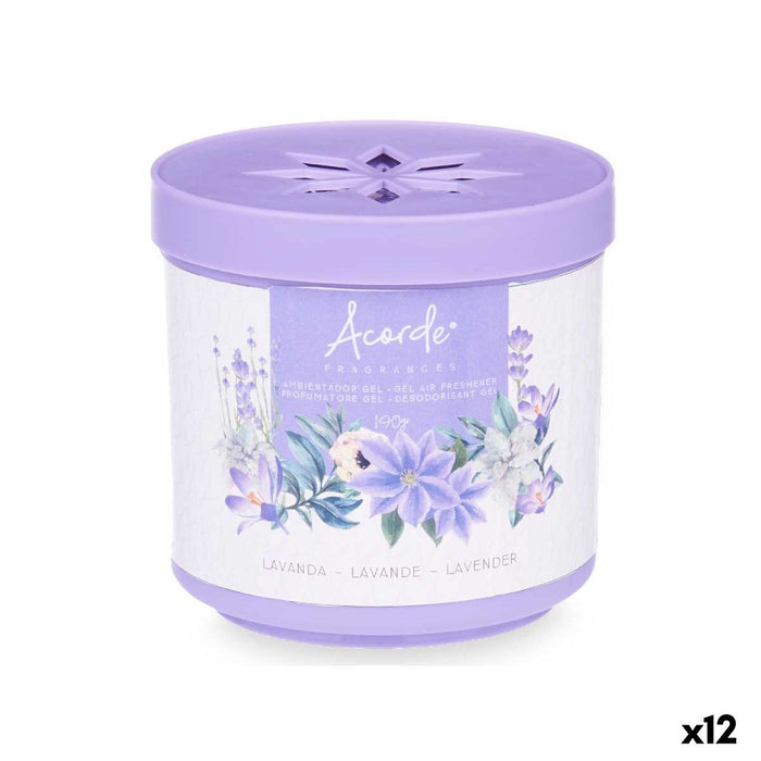 Air Freshener Acorde Lavendar 190 g (12 Units)