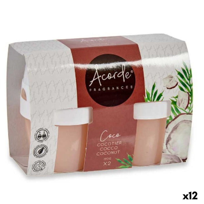 Air Freshener Set Acorde Coconut 2 Pieces (12 Units)
