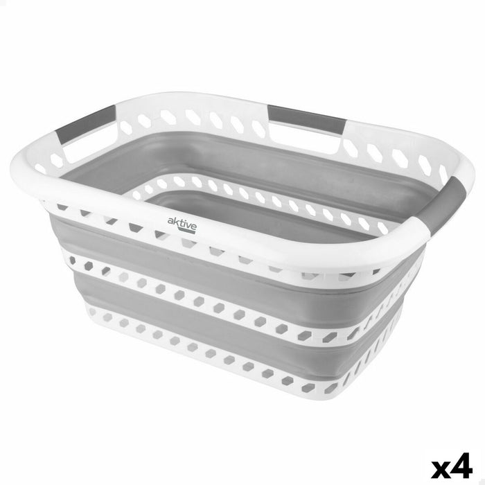 Basket Aktive TPR 61 x 7,5 x 43 cm (4 Units)