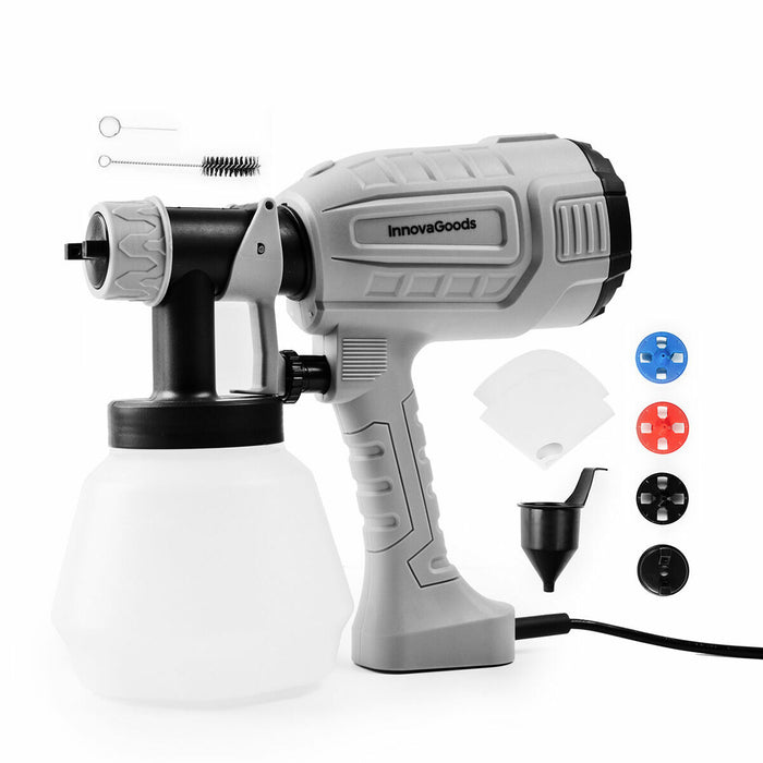 Electric Paint Sprayer Gun InnovaGoods 500 W 1 L Grey (Refurbished B)