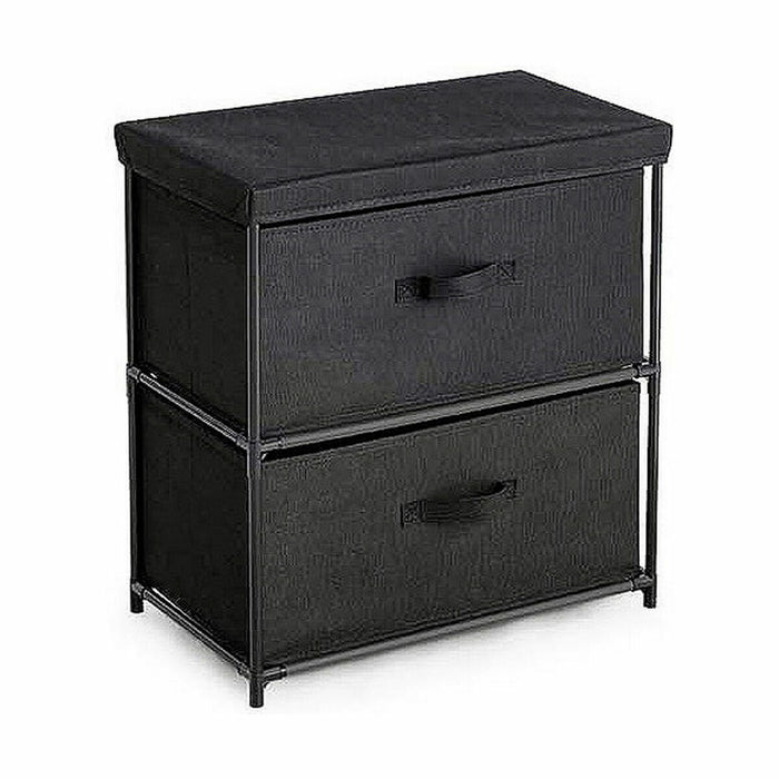 Chest of drawers Confortime Black Non-woven textile 55 x 30 x 50 cm