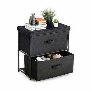 Chest of drawers Confortime Black Non-woven textile 55 x 30 x 50 cm