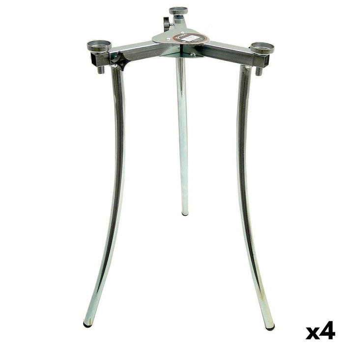 Tripod for Cooking Paella Adjustable Metal 72,5 x 11 x 36 cm (4 Units)