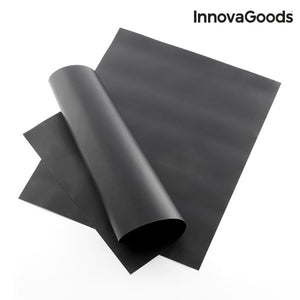 InnovaGoods Teflon Barbecue Sheet (Pack of 2)